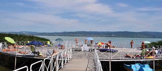 NaturExpert Mobilházak FKK Berény Naturista Kemping Balatonberény