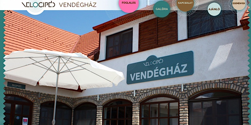 Velocipéd Vendégház Balatonudvari